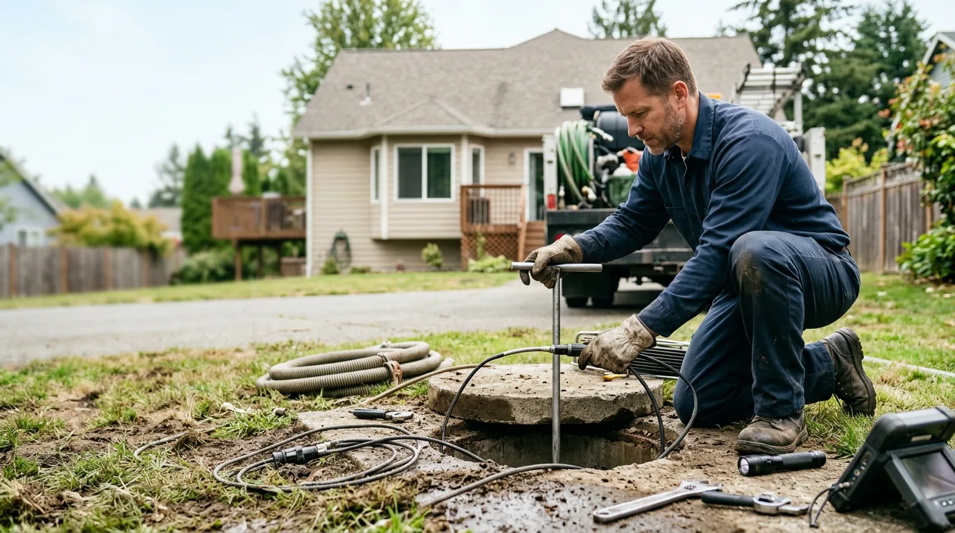 Septic Tank Pumping in Shawmut, ME